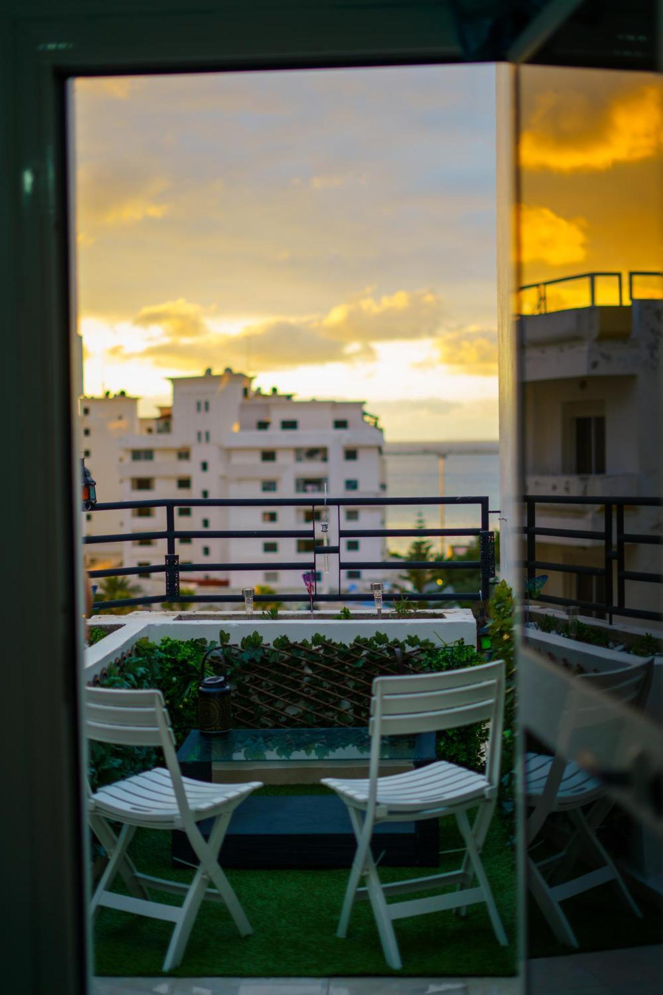 Bright Apartment With Sea View, Few Steps Away From The Tgv Танжер Екстер'єр фото